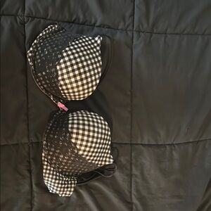 Black and White Gingham Bra from VS